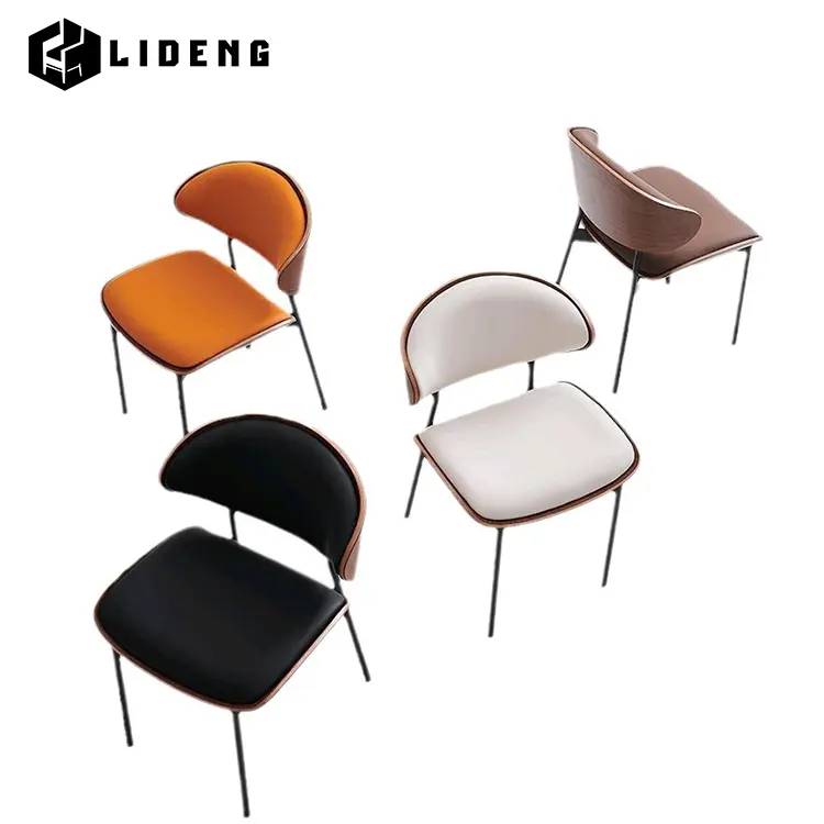 Nordic Wood Dinning Chair - Image 2