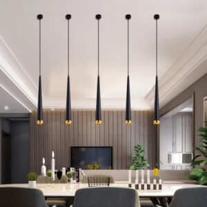 LED Pendant Cone Long Tube Lights