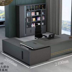 Pro Executive Large Premium Wooden Desk (2.4 Meters)