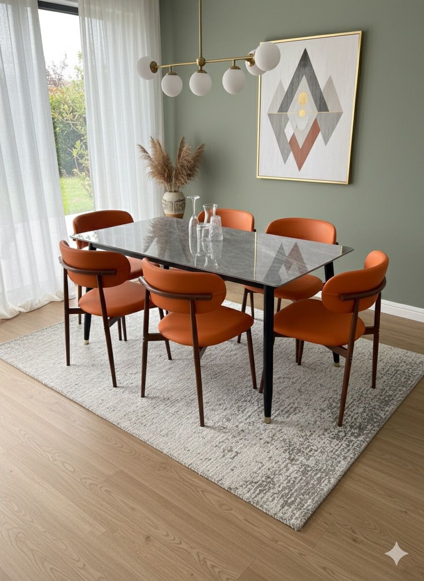 Marble Top Dining Table - Image 2