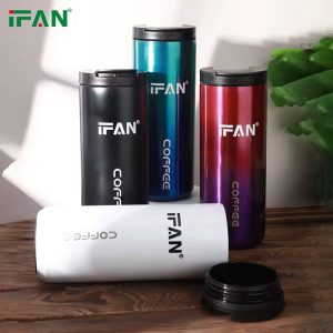 IFAN Double 304 Stainless Steel Coffee Thermos Mug