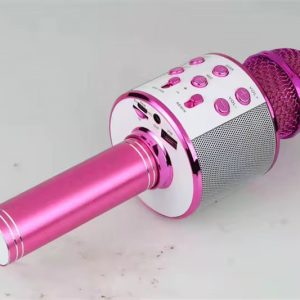 WS-858 Wireless Bluetooth Karaoke Microphone.