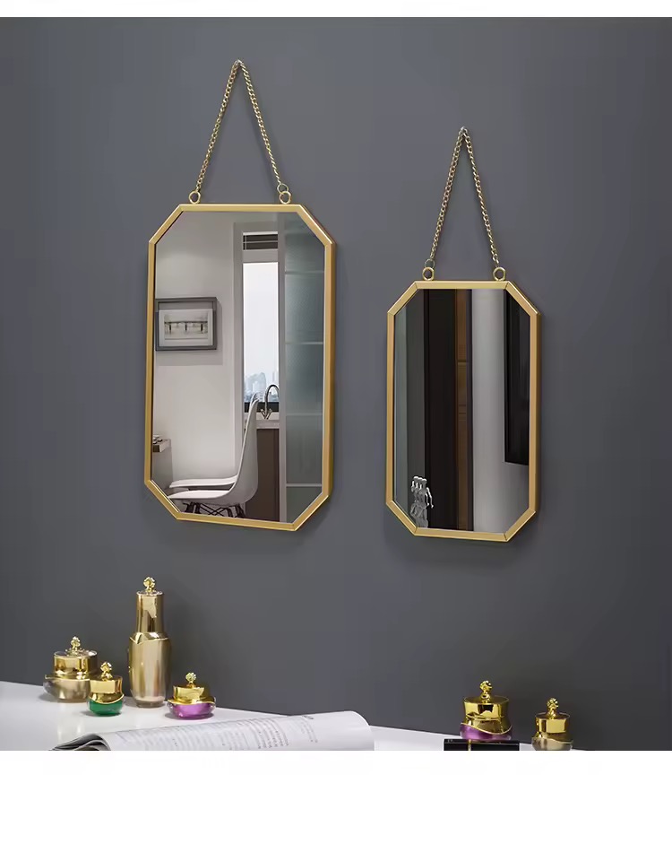 Octagonal Wall Mirror (35.5 cm) - Image 3