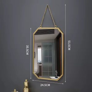 Octagonal Wall Mirror (35.5 cm)