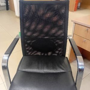 Faux Leather Visitor Chair