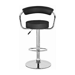 Zenith Deluxe Adjustable Chrome Bar Stool