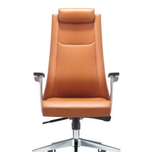 Elite High-Back Executive Leather Office Chair