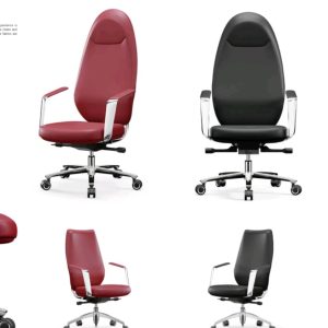 Oval Executive Swivel Chair