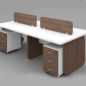 Nexus Quad Panel-Leg Workstation