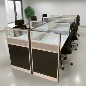 Vanguard 6-Person Architectural Privacy Cubicle System