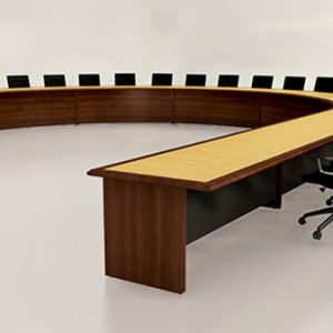 Summit Circular Executive Boardroom & Amphitheater Table