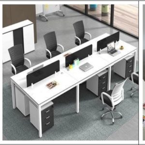 Matrix 6-Person Face-to-Face Modular Bench Workstation